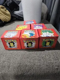 RARE Burger King POKEMON 23K GOLD Plated Cards Complete Set of 6 - Image 2