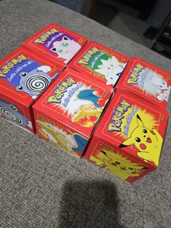 RARE Burger King POKEMON 23K GOLD Plated Cards Complete Set of 6 - Image 4