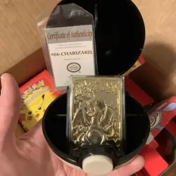 1999 Pokemon 23K Gold Plated Cards Limited Edition FULL Set of 6 Burger King - Image 4