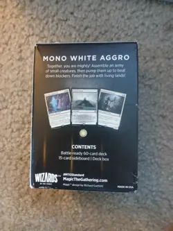 New-Magic The Gathering Mono White Aggro Challenger Deck Sealed - Image 2
