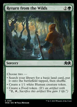 Magic the Gathering (mtg): WOE: Return from the Wilds (x 4) - Image 1