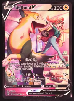 Boltund V TG13/TG30 - Pokemon Brilliant Stars Ultra Rare Card - Image 1