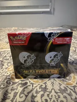 Pokemon TCG Mega Evolution BOOSTER BOX Sealed 36 Packs - ENHANCED - Image 1