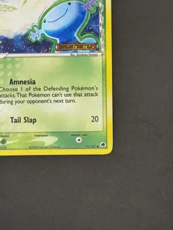 Pokemon TCG: Wooper - 71/101 Dragon Frontiers Stamped Reverse Holo - Komiya - LP - Image 5