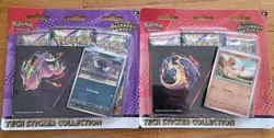 Ascended Heroes Tech Sticker Collection Set of 2 Pokemon TCG Charmander Gastly - Image 1