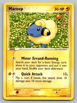 Pokemon TCG Team Rocket Returns Mareep 67/109 - Image 1