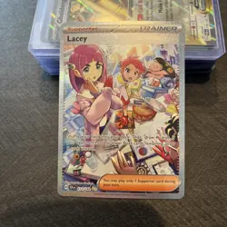 Lacey Special Illustration Rare Pokemon TCG SV07: Stellar Crown SIR 172/142 - Image 1