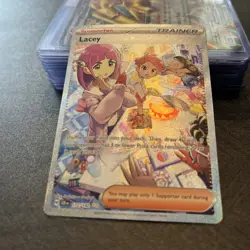 Lacey Special Illustration Rare Pokemon TCG SV07: Stellar Crown SIR 172/142 - Image 2