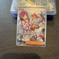 Lacey Special Illustration Rare Pokemon TCG SV07: Stellar Crown SIR 172/142 - Image 3