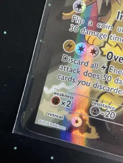 Pikachu EX - Promo Holo XY Promos XY124 HP Pokemon TCG - Image 3