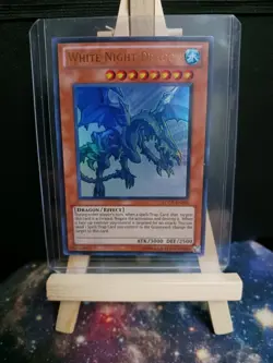 White Night Dragon LCGX-EN205 Ultra Rare Unlimited Yugioh - Image 1