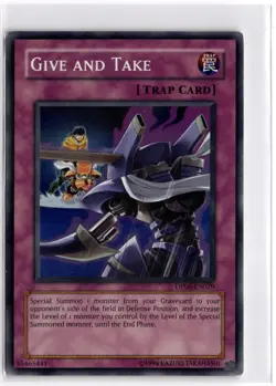 Give and Take Unlimited Super Rare DP08-EN029 MP - Image 1