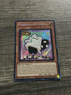 Yu-Gi-Oh! Marshmao Yummy DOOD-EN024 Secret Rare 1st Edition Near Mint NM - Image 1