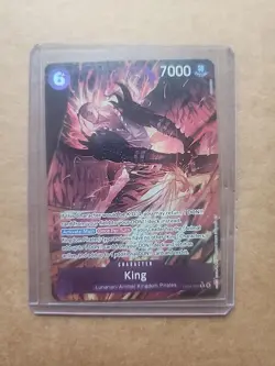 One Piece TCG King EB04-031 Alt Art The Azure Sea's Seven English NM - Image 1
