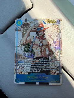 Portgas.D.Ace Alt Art OP13-119 SEC Carrying on His Will One Piece ENGLISH - Image 1