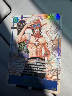 Portgas.D.Ace Alt Art OP13-119 SEC Carrying on His Will One Piece ENGLISH - Image 2