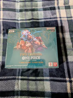 1x One Piece TCG OP08 Two Legends Booster Box Sealed NEW ENGLISH - Image 1