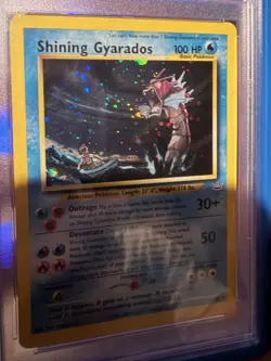 Shining Gyarados #65/64 Double Holo Error PSA 4 - 2001 Pokemon Neo Revelation - Image 5