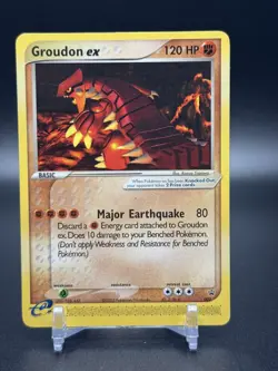 2003 Pokemon Nintendo Black Star Promos Groudon ex #002 - Image 1
