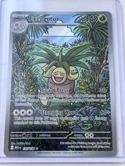 Pokemon TCG Exeggutor 135/132 Mega Evolutions Full Art Near Mint - Image 1