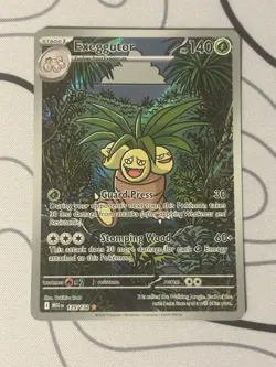 Exeggutor 135/132 Illustration Rare ME:01 Mega Evolutions Pokemon TCG - Image 1