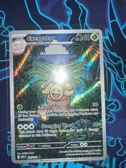Pokemon TCG Exeggutor 135/132 Me01: Mega evolutions illustration rare - Image 1