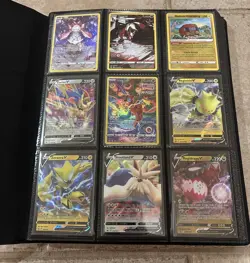 Pokemon Card Collection Binder Lot Of 178 Ultra Rares Plus Premium Binder NM - Image 1