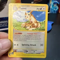 Pokemon Card - Furret Aquapolis 48/147 Uncommon - Image 1