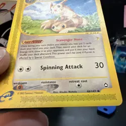 Pokemon Card - Furret Aquapolis 48/147 Uncommon - Image 2