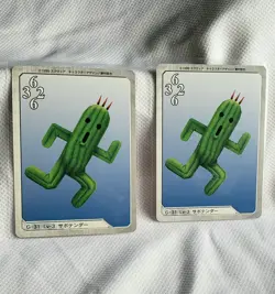 Triple Triad G-31 Lv-3 Cactuar Card Final Fantasy FF8 FFVIII ONE Of TWO - Image 4
