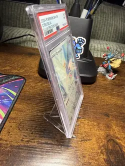 Pokemon TCG Cresselia Card 71/64 Shrouded Fable Illustration PSA 9 - Image 5