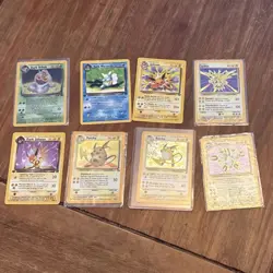 Pokemon TCG 200-250 Cards lot (various sets) PLUS 5 HOLOS - Image 1