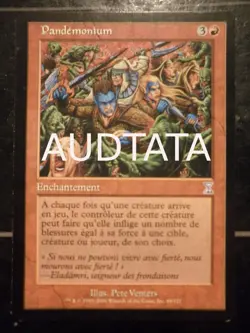 mtg magic Pandemonium time spiral FRENCH vf fr Pandemonium spirale temporelle - Image 1