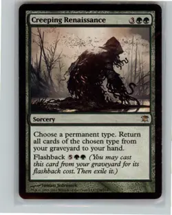 MTG Creeping Renaissance R Innistrad 174 2011 LP Magic The Gathering - Image 1