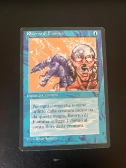 MTG BACKFIRE EXC RITORNO DI FIAMMA IT_LG ITALIAN VINTAGE MAGIC - Image 1