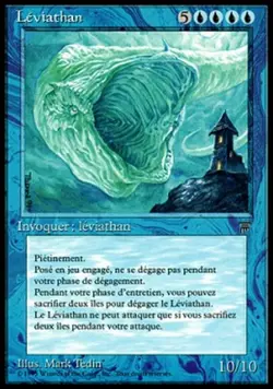 MRM FR/VF L�viathan - Leviathan NM MTG Magic Rennaissance - Image 1