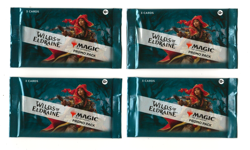 LOT of 4 WILDS OF ELDRAINE Promo Booster Pack : Magic ENGLISH sealed MTG x4 - Image 1