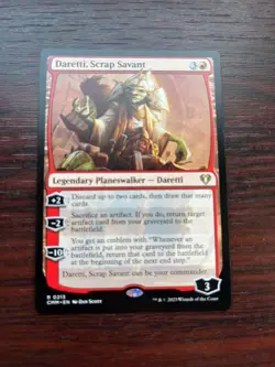 1x DARETTI, SCRAP SAVANT - Commander - MTG - Magic the Gathering - Image 1