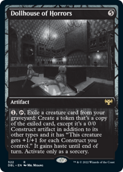 Dollhouse of Horrors Silver Screen FOIL Innistrad Crimson Vow NM - Image 1