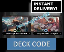 MAGIC MTG MTGA ARENA CODE CARD STARTER KIT 2023 ARENA DECK - 2 DECKS - INSTANT - Image 1