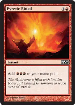PYRETIC RITUAL Magic 2011 MTG Magic the Gathering Cards DJMagic - Image 1