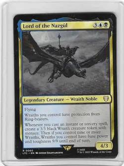 Lord of the Nazgul #60 R - NM - Magic the Gathering - Regular - MTG - Image 1