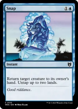 MTG Wilds of Eldraine Commander - Snap - Image 1