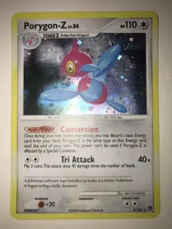 Pokemon TCG Great Encounters Porygon-Z 6/106 Holo Rare LP/NM - Image 1