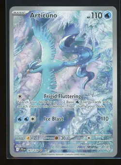 Articuno 2025 Pokemon Journey Together 161/159 Illustration Rare - Image 1