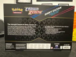 Pokemon TCG Crown Zenith Shiny Zacian Premium Figure Collection -New Sealed - Image 2