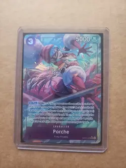 One Piece TCG Porche OP07-072 Alt Art SR 500 Years In The Future English NM - Image 1