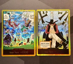 ONE PIECE DON!! lot (MIHAWK and EGGHEAD GOLD) OP14 - Image 1
