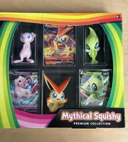 Nintendo Pokemon TCG Mythical Squishy Premium Collection - Factory Sealed 820650809736 - Image 2