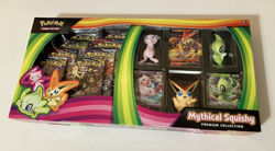 Pokemon TCG Mythical Squishy Premium Collection Box Factory Sealed - Image 1